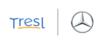 Tresl and Mercedes-Benz Logos